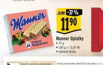 Jip Manner oplatky nabídka