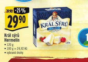Jip Král sýrů hermelín nabídka