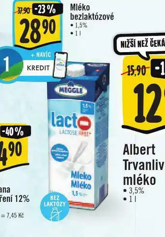 Jip Mléko bzelaktózové nabídka