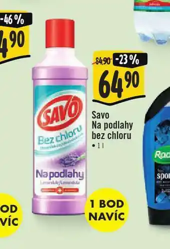 Jip Savo na podlahy bez chloru nabídka