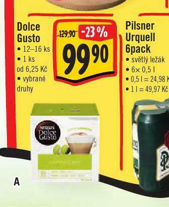 Kapsle dolce gusto