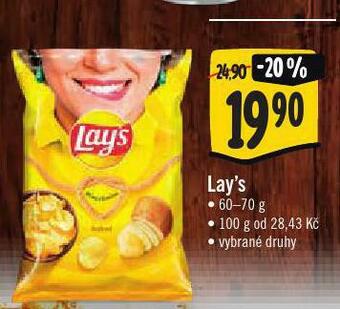 Jip Lay´s nabídka