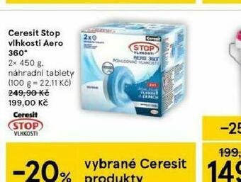 Tesco Ceresit stop vlhkosti aero 360 ° nabídka