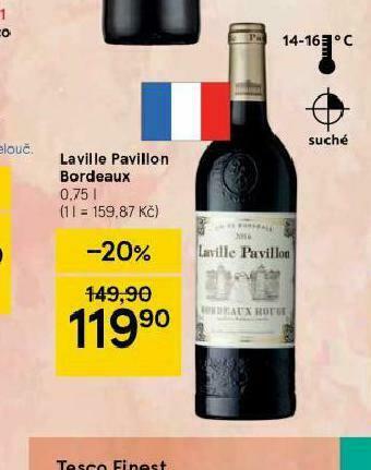 Tesco Laville pavillion bordeaux nabídka