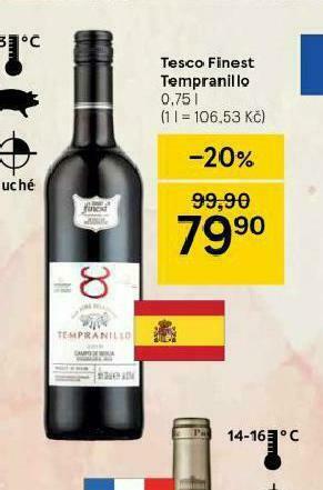 Tesco finest tempranillo