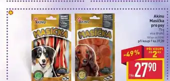 Billa Akinu masíčka pro psy 75g nabídka