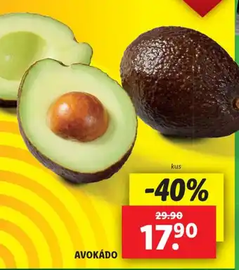 Lidl AVOKÁDO nabídka
