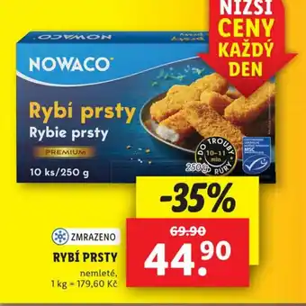 Lidl RYBÍ PRSTY nabídka