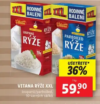 Lidl VITANA RÝŽE XXL nabídka