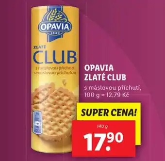 Lidl OPAVIA ZLATÉ CLUB nabídka