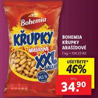 Lidl BOHEMIA KŘUPKY ARAŠÍDOVÉ nabídka