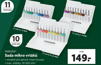 Lidl Sada mikro vrtáků nabídka