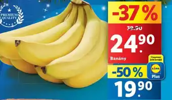 Lidl Banány nabídka