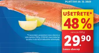 Lidl Losos obecný nabídka