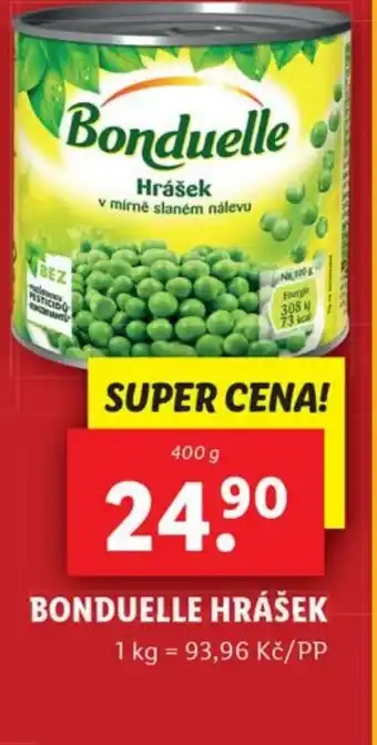 Lidl BONDUELLE HRÁŠEK nabídka