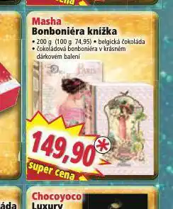 Norma Masha bonboniéra knížka nabídka