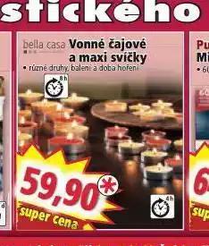 Norma Vonné čajové a maxi svíčky nabídka