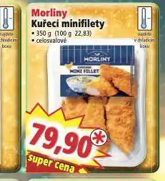 Norma Morliny kuřecí minifilety nabídka