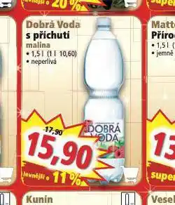 Norma Dobrá voda s příchutí malina nabídka