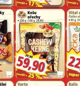 Norma Kešu ořechy nabídka