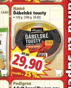 Norma Hamé ďábelské tousty nabídka