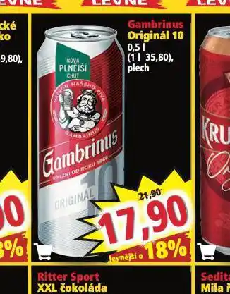 Norma Pivo gambrinus originál nabídka