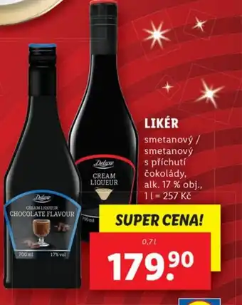 Lidl LIKÉR nabídka