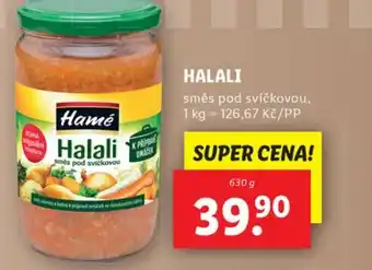 Lidl HALALI nabídka