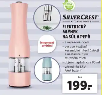 Lidl ELEKTRICKÝ MLÝNEK NA SŮL A PEPŘ nabídka