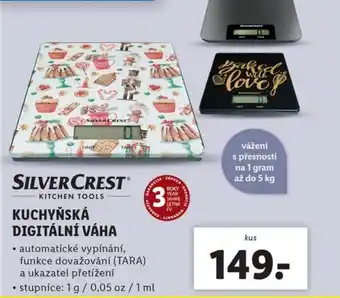 Lidl KUCHYŇSKÁ DIGITÁLNÍ VÁHA nabídka