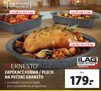 Lidl ZAPÉKACÍ FORMA / PLECH NA PEČENÍ GRANITO nabídka