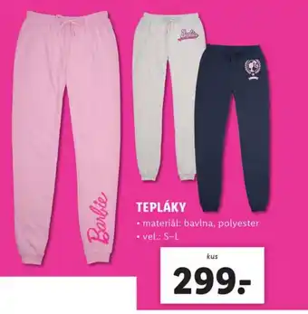 Lidl TEPLÁKY nabídka