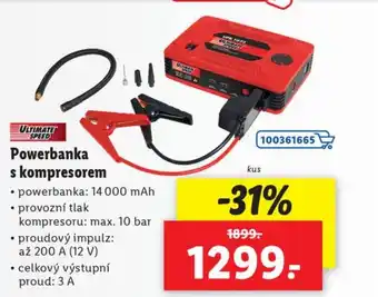 Lidl Powerbanka s kompresorem nabídka