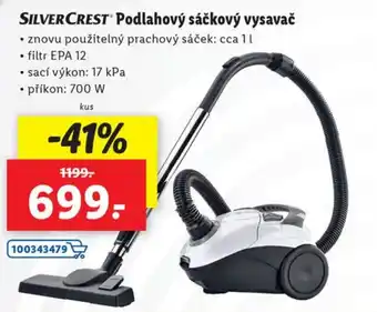 Lidl Podlahový sáčkový vysavač nabídka