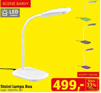 Asko Stolní lampa Boa nabídka