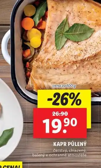 Lidl Kapr půlený nabídka