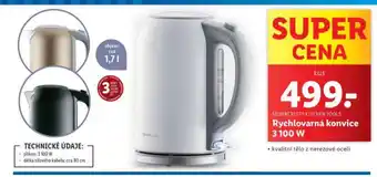 Lidl Rychlovarná konvice nabídka