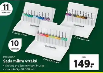 Lidl Sada mikro vrtáků nabídka