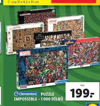 Lidl Puzzle impossible nabídka