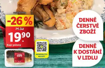 Lidl Kapr půlený nabídka