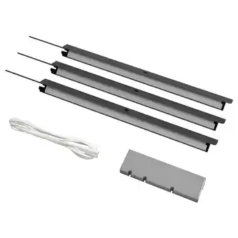 IKEA Översidan / trådfri osvětlovací sada, tmavě šedá nabídka