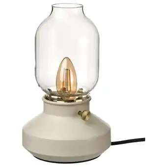 Tärnaby stolní lampa, stmívatelná béžová, 25 cm