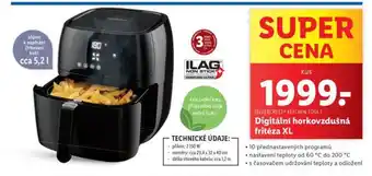 Lidl Digitální horkovzdušná fritéza nabídka