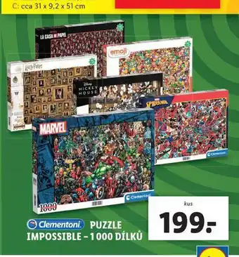 Lidl Puzzle nabídka