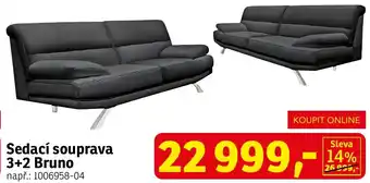 Asko Sedací souprava 3+2 Bruno nabídka