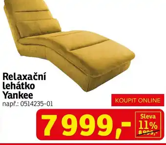 Asko Relaxační lehátko Yankee nabídka