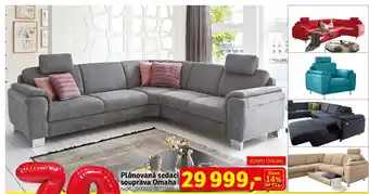 Asko Plánovaná sedací souprava Omaha nabídka