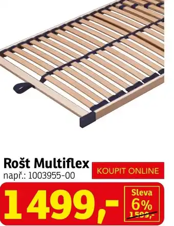 Asko Rošt Multiflex nabídka