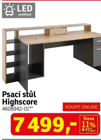 Asko Psací stůl Highscore nabídka
