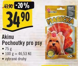 Jip Akinu pochoutky pro psy nabídka